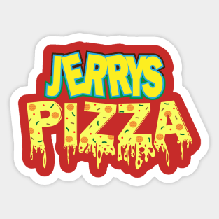 Jerrys Pizza Cheesy Creation Sticker